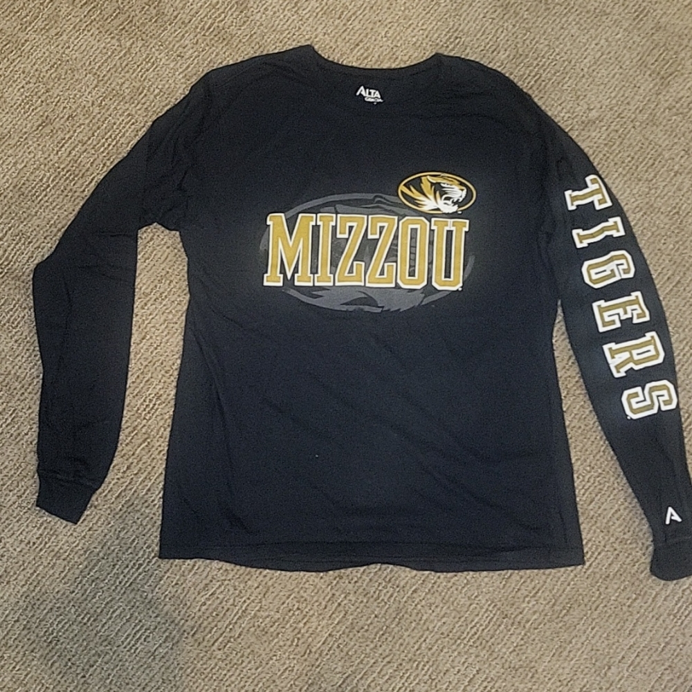 Men's Missouri Tigers Large Long Sleeve